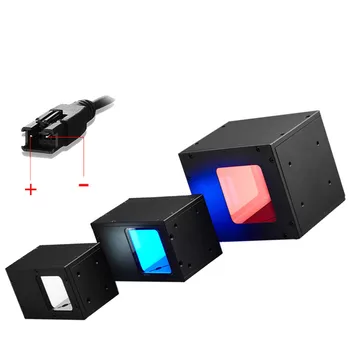 Machine Vision коаксиална светлина бяло/червено/синьо индустриална камера обектив LED осветление оптични лампи