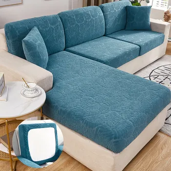 Универсален диван покритие носят високо еластични нехлъзгащи полиестер хвърлят одеяло с пискюли 8x10 подплатени килим нарязани на размер килим