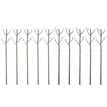 Градинарство растителна подкрепа пръчки уникални дърво клон форма пергола за увивни растения многофункционални мини цвете подкрепа пръчки