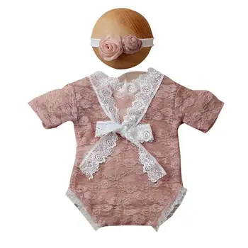 Подобрена рокля за новородено момиче Фотография на новородено Реквизит Екипировки Фотозаснемане Дропшипинг