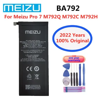 2022 години BA792 оригинална батерия за Meizu Pro 7 Pro7 M792Q M792C M792H 3000Ah висококачествени телефонни батерии в наличност + инструменти