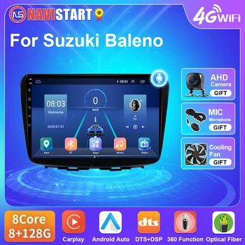 NAVISTART Android 10 кола радио мултимедиен плейър за Suzuki Baleno 2016 2017 2018 2019 Carplay навигация видео 4G WIFI BT GPS