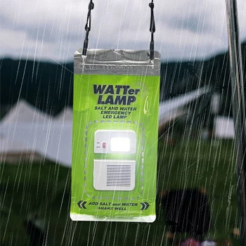 LED външна къмпинг лампа водоустойчива преносима лампа за аварийна солена вода Туристически консумативи за оборудване за нощен риболов