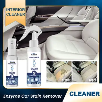 Почистващ препарат за интериор на автомобили Многофункционален мощен пяна за отстраняване на петна Авто инструменти за вътрешно почистване за почистване и поддръжка