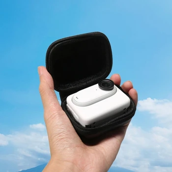Компактен EVA калъф за държач за камера GO3 Сигурен и удобен калъф за носене на протектор за пътуване за пътуване Държач за цип 896C