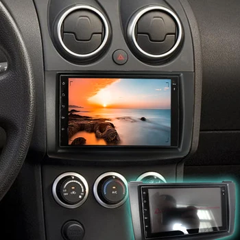 8+128GB 2 Din Android 13 автомобилен мултимедиен видео плейър Autoradio за Nissan Rogue 2009 2010 2015 GPS стерео радио безжичен CarPlay
