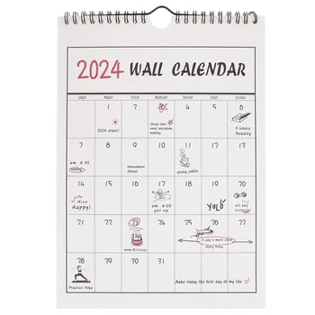 Календар за планиране Здрава стая за обратно отброяване Ежедневна стена висящ календар Начало Среща висящи за дома офис училище