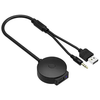 In-Car USB Bluetooth 4.0 безжичен музикален приемник адаптер към Aux & USB кабел за BMW & Mini Cooper