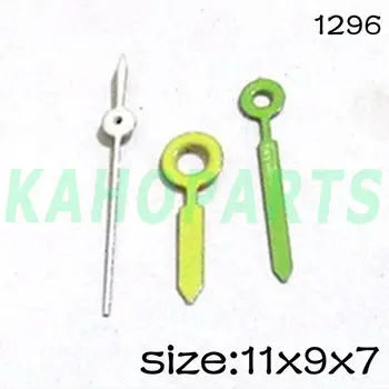 Green Комплект стрелки за часовник за движение Miyota 2015 11mm / 9mm / 7mm Дължина NO.1296