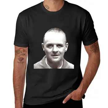 New Hannibal Lecter 3 тениска блуза обичай тениска графичен тениска реколта т риза мъжки т ризи пакет