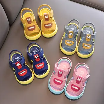 Baby Boy Girl Sandal Infant Toddler Summer Fashion Word Детски спортни плажни обувки