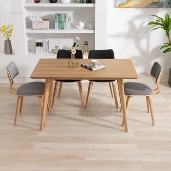 Скандинавски столове за хранене от масивно дърво Прост индустриален стил ретро кафе стол дизайнер хотел ресторант стол за кухненско обзавеждане
