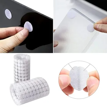 1000 броя 15 мм самозалепващи точки 500 двойки самозалепващи се подходящи за хартия пластмаса стъкло кожа метал сянка пръстен подпора