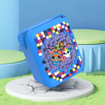 силиконов калъф Удароустойчив защитен калъф Anti Drop с ремък за Bitzee Digital Pet Interactive Virtual Toy