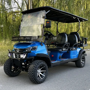 Електрическа количка за голф с литиева батерия по-добра от друга марка