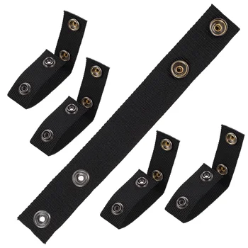 5pcs Найлон Belt Keepers Duty Belt Security Backpack Belt Snap Закриване Колан Keeper ремъци