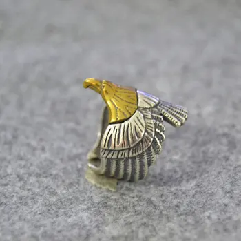 стерлинги Сребърен орел пръстен показалец модерен човек персонализирани модни аксесоари мъжки творчески отворен пръстен храна