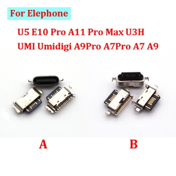 2Pcs USB зарядно зарядно устройство Док порт конектор тип C щепсел за Elephone U5 E10 Pro A11 Pro Max U3H UMI Umidigi A9Pro A7Pro A7 A9
