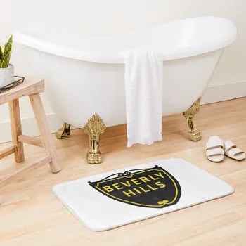 Бевърли Хилс улица знак баня мат миещи се нехлъзгащи кухненски килими кухни тоалетна килим против хлъзгане вана мат
