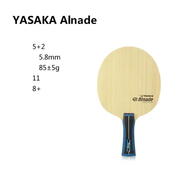 оригинален Yasaka Alnade Тенис на маса Ракета Пинг-понг Blade Raquete De Ping Pong прилеп