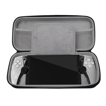 Чанта за носене Удароустойчива преносима чанта за съхранение против надраскване Калъф за съхранение на пътуване с мрежест джоб за PS Portal Аксесоари за игри