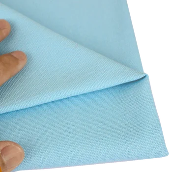 50x150cm светло синьо памучно платно плат чанта DIY покривка завеса кърпа пясък освобождаване възглавница удебеляване износоустойчив