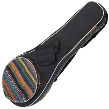 Folk-обичай мандолина чанта пътуване чанти за съхранение китара витрина Оксфорд кърпа музикален инструмент торбичка