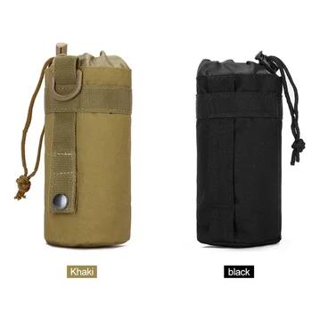 Открит тактически къмпинг многофункционален шнур военен държач Molle торбичка чанта туризъм бутилка вода