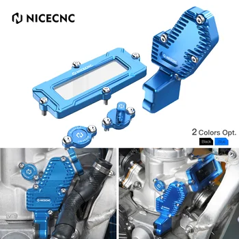 NiceCNC мощност изпускателен цилиндър клапан капак комплект за Yamaha YZ 250 250X YZ250 1999-2023 YZ250X 2016-2023 2022 Clear Guard