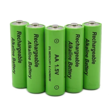 NEW 1.5V нова марка AA акумулаторна батерия 4000mAh 1.5V нова алкална акумулаторна батерия за светодиодна играчка mp3+Безплатна доставка