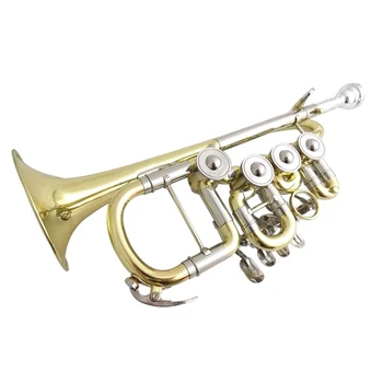 Тромпети Bb тромпет B плосък с месингови тромпети Музикални инструменти с корпус мундщук