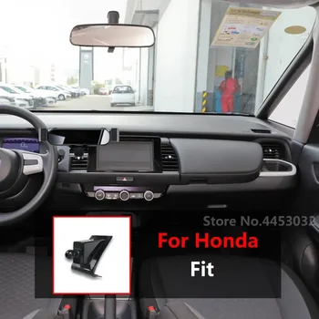 Държач за мобилен телефон за кола за Honda Fit 2020 - 2014 Life 2022 стойки скоба GPS стойка въртящи се аксесоари за поддръжка 3 цвята