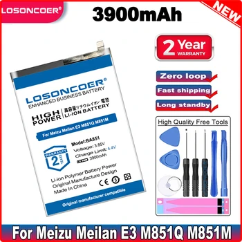 LOSONCOER 3900mAh BA851 батерия за Meizu Meilan E3 mblu E3 M851Q M851M батерия за мобилен телефон
