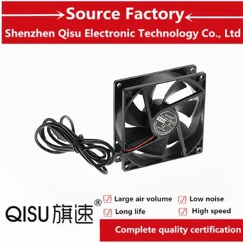 QISU-FAN DC8025 радиатор случай рутер топ кутия 5v масло USB ням 8cm DC вентилатор