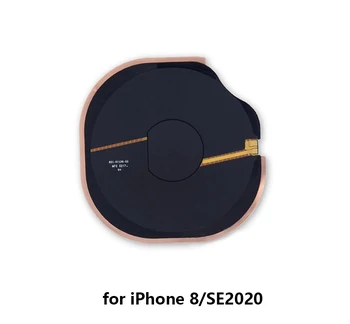 Безжично зареждане Coil Pad Flex кабел NFC чип антена за iPhone 8 SE 2020 X резервна част (без обем Flex)