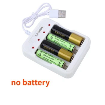 USB изходно зарядно устройство за батерия AA / AAA Универсална акумулаторна батерия Адаптер за бързо зареждане Кутия за зареждане на батерията
