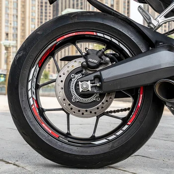 Мотоциклет колело стикери гуми отразяващи писма водоустойчив за Honda Cbr650r