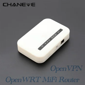 CHANEVE 4G джобен преносим мобилен хотспот безжичен рутер MiFi рутер OpenWRT OpenVPN Wifi рутер с 4000mAh батерия