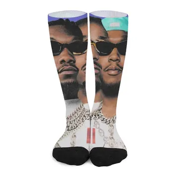 Migos - Култура III Чорапи Баскетболни чорапи Ръгби