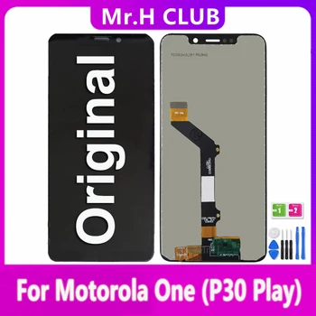 100% тестван за Motorola Moto One P30 Play XT1941-1 XT1941-3 XT1941-4 LCD сензорен екран дисплей събрание за Moto One