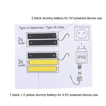 Hassle Power Solution Замяна на AA батерии с мрежов адаптер за играчка Дропшипинг
