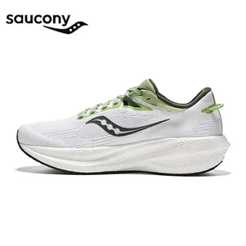 Saucony победа 21 Мъжки обувки против хлъзгане шок абсорбция пътни обувки за бягане жени леки дишащи тенис обувки на открито маратонки