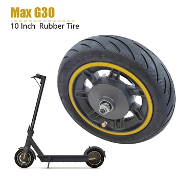 Електрически скутер предно колело гумена гума трайни вакуум гума с главина диск резервни части за NINEBOT MAX G30