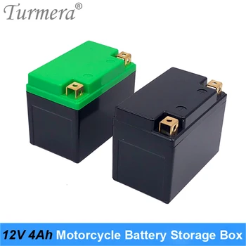 Turmera 12V 4Ah 5Ah мотоциклет батерия за съхранение на батерията кутия може да побере 10Piece 18650 литиево-йонна батерия или 5Piece 32700 Lifepo4 батерия