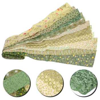 Vicasky памучен плат ленти желе памучен плат пачуърк ролка японски стил памучен плат прошиващи ленти занаят