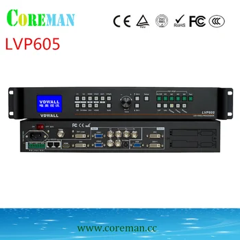 Видео стена Lvp605 видео процесор за led p6 контролер hdmi p2.5 водоустойчив външен led дисплей