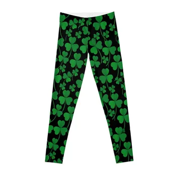 Lucky Irish Clover Design Клинове спортен клин Фитнес облекло за физически Дамско спортно облекло Дамски клинове