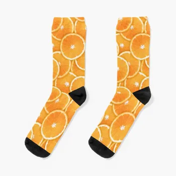 Orange Slice Дигитални монтажни чорапи нови чорапи в чорапи компресия чорапи Дамски новогодишни чорапи чорапи Чорапи Момче Детски чорапи Дамски