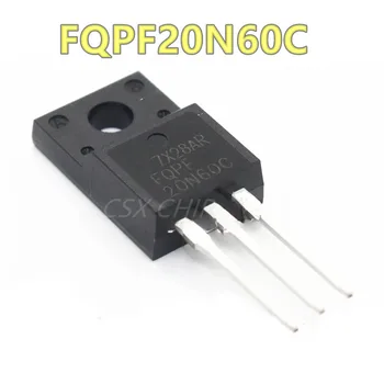 10PCS/Lot 100% реален оригинален нов FQPF20N60C TO-220F MOSFET 20A 600V FQPF20N60 20N60C