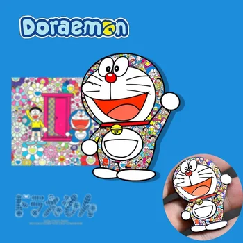 Нов Doraemon жени брошка бижута косплей аниме аксесоари мъже манга емайл щифт чанта раница дрехи карикатура метални значки подарък